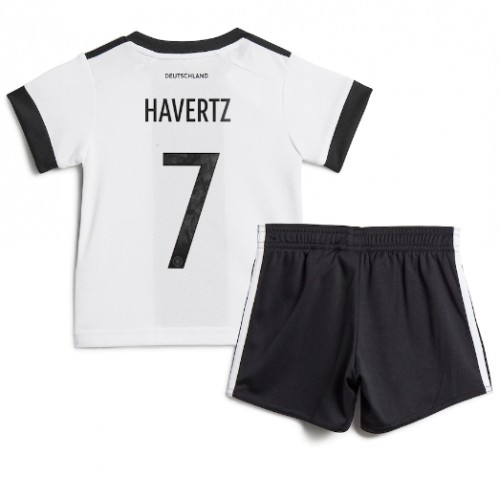 Tyskland Kai Havertz #7 Hjemmedraktsett Barn VM 2022 Kortermet (+ Korte bukser) Tyskland Kai Havertz #7 Hjemmedraktsett Barn VM 2022 Kortermet (+ Korte bukser)